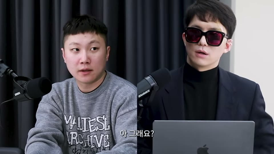 교토대 기숙사 에피소드를 이야기하는 장면