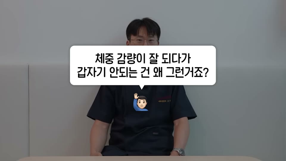 체중 감량이 잘되다가 갑자기 안되는 이유 질문