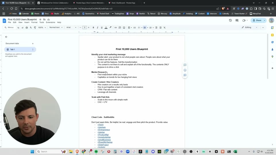 Posted deals 대시보드