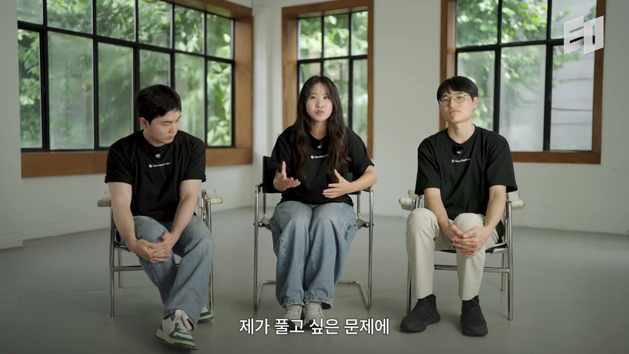 이전 창업 실패 경험과 그로부터 얻은 교훈을 설명하는 장면