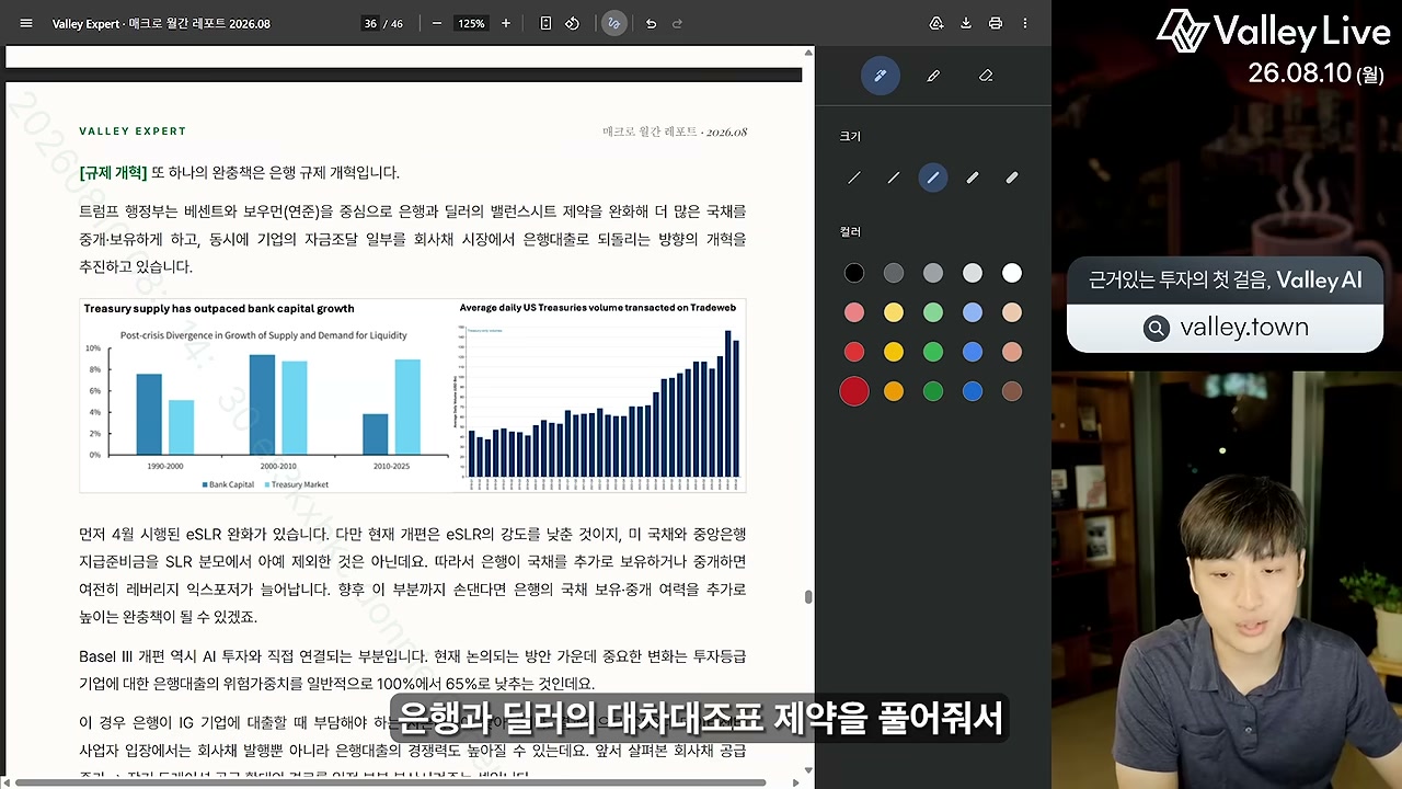 은행 규제 개혁 ESLR, 바젤3, GSIB 설명 화면