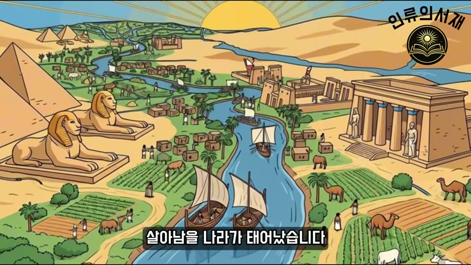 임호텝과 계단식 피라미드 설명