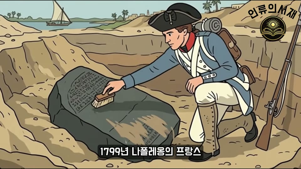 로제타석 발견 장면