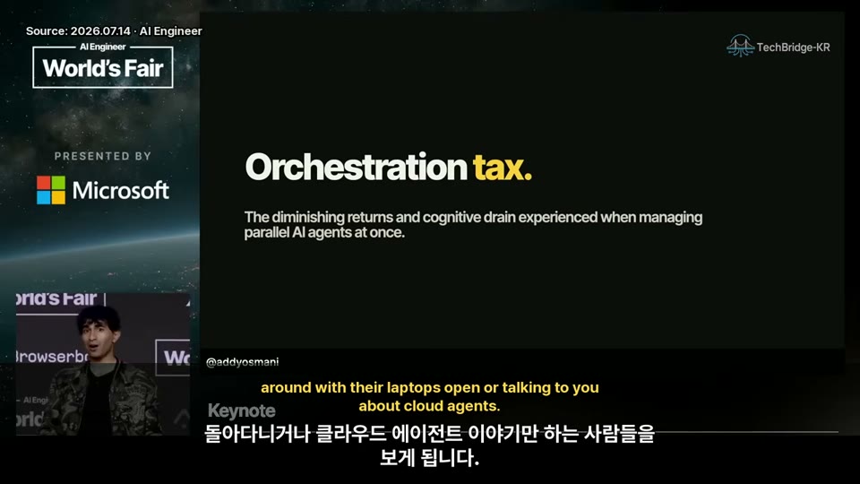 Orchestration tax 정의 슬라이드