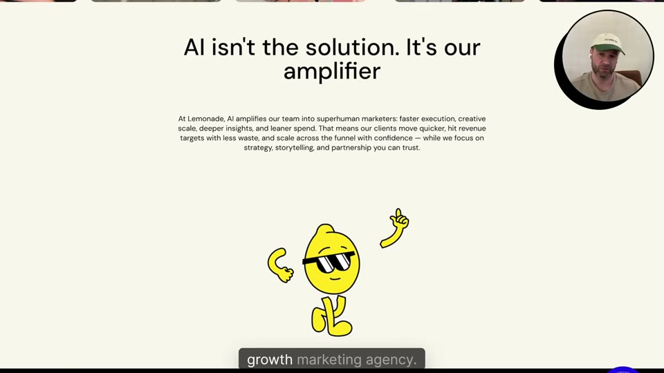 lemonade.io 사례를 설명하는 장면